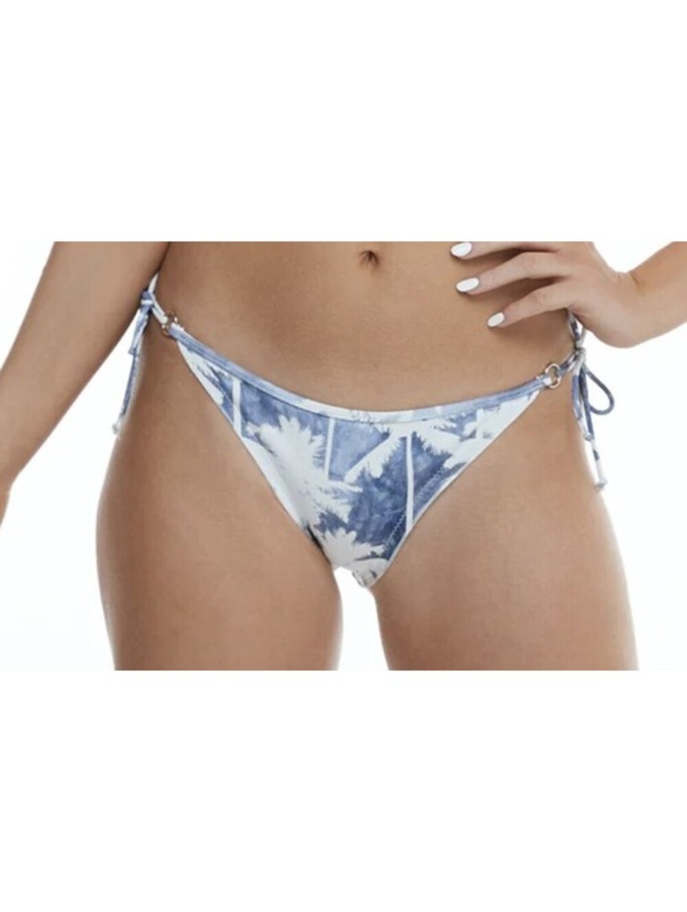 Body Glove Denim City Brasilia Side-Tie Bikini Bottom Women’s Sz. XL NEW